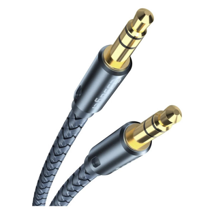 Кабель мультимедійний 3.5mm M to 3.5mm M 5.0m gray Essager (EYP35-DYD0G)