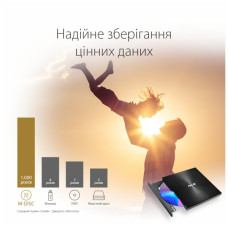 Оптичний привід DVD-RW ASUS SDRW-08U9M-U/BLK/G/AS (90DD02A0-M29000)