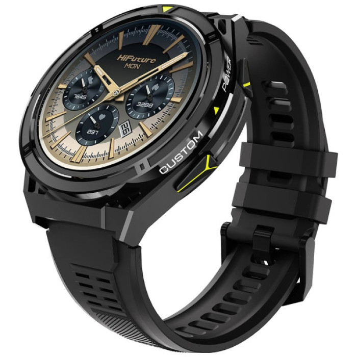 Смарт-годинник HiFuture active black-yellow (active.black-yellow)