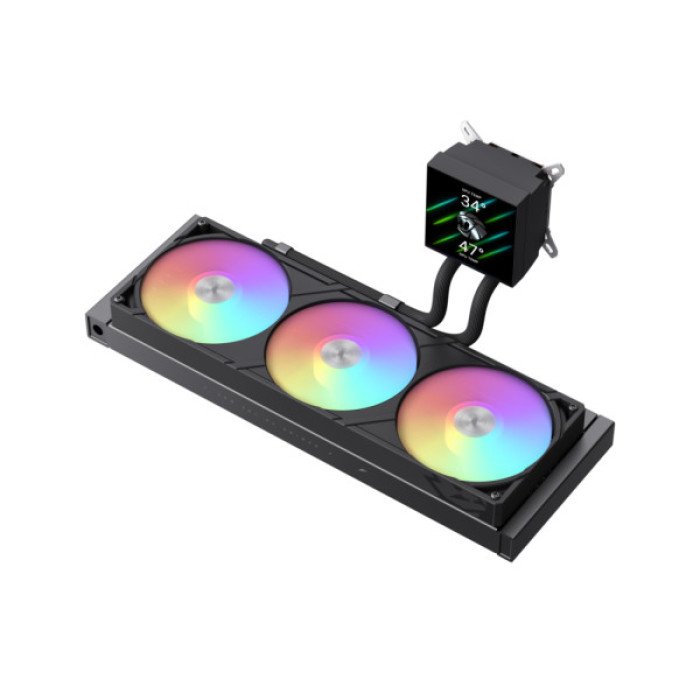 Система рідинного охолодження Gamemax GLACIER 360 LCD BK