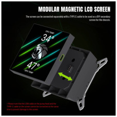 Система рідинного охолодження Gamemax GLACIER 360 LCD BK