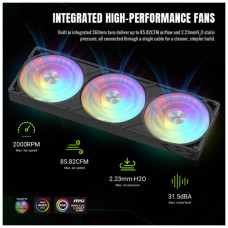 Система рідинного охолодження Gamemax GLACIER 360 LCD BK