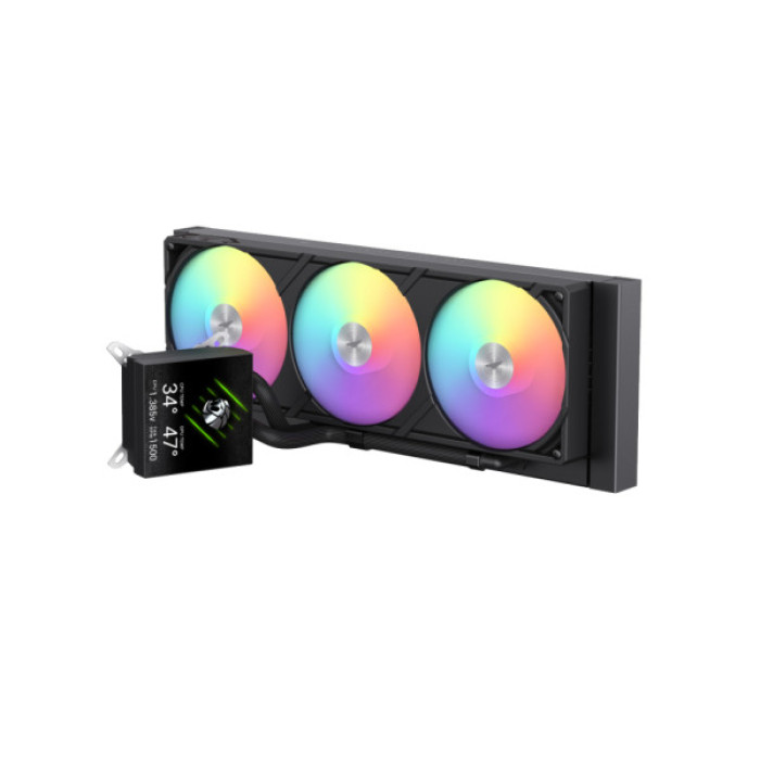 Система рідинного охолодження Gamemax GLACIER 360 LCD BK