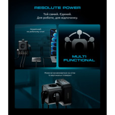 Зарядний пристрій Armorstandart ARP-544 Resolute Power USB-C 100W GaN 2m Black (ARM73177)