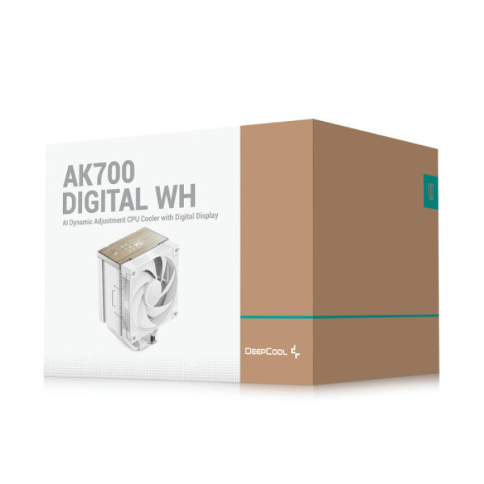 Кулер до процесора Deepcool AK700 Digital WH (R-AK700-WHNDMN-GJD)