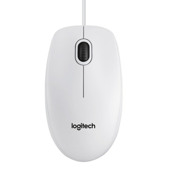 Мишка Logitech B100 White (910-003360)