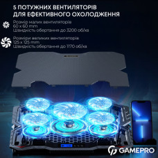 Підставка до ноутбука GamePro CP560