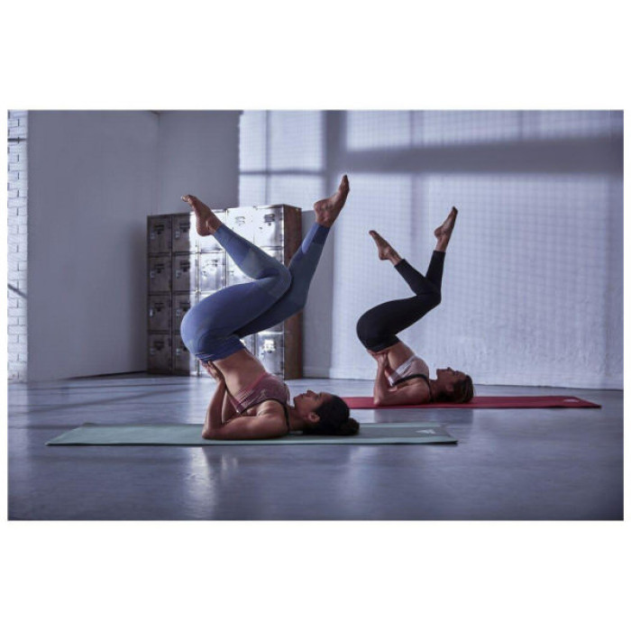 Килимок для йоги Adidas Yoga Mat Уні 176 х 61 х 0,8 см Темно-зелений (ADYG-10100RG)
