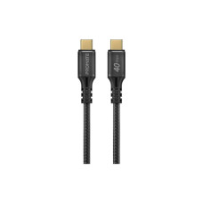 Дата кабель USB-C to USB-C 1.0m Promate (powerbolt240-1m.black)