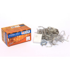 Гірлянда Delux ICICLE С 75LED 2х0.7 м теплий білий/прозорий IP20 (90017986)