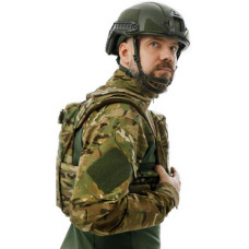 Шолом військовий Ukrainian Armor FAST Устраш 1.0, розмір M, зелений (FASTMRG)