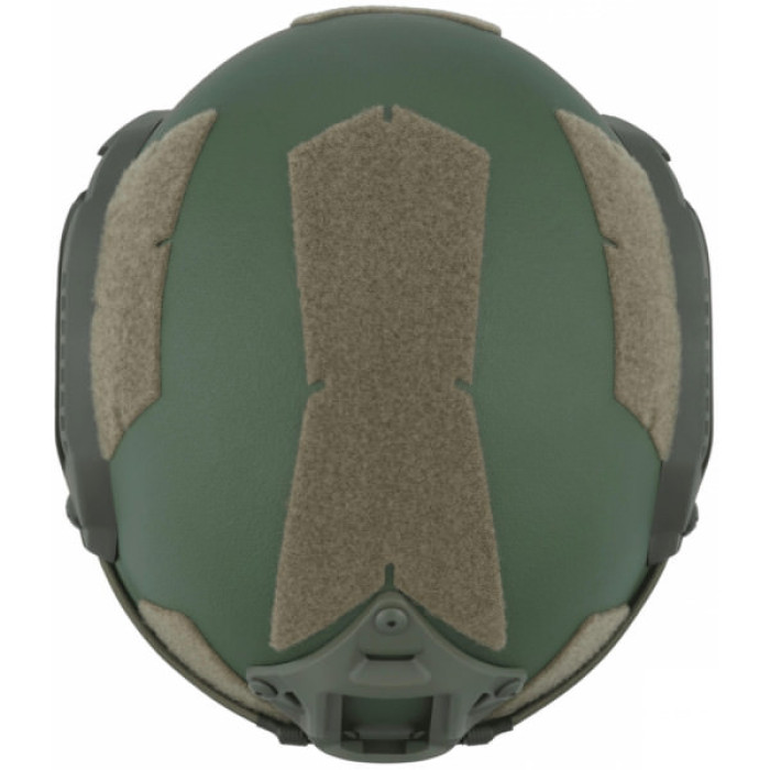 Шолом військовий Ukrainian Armor FAST Устраш 1.0, розмір M, зелений (FASTMRG)