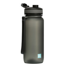 Пляшка для води Line Art Flores 650 мл сірий (60014218LA-07)