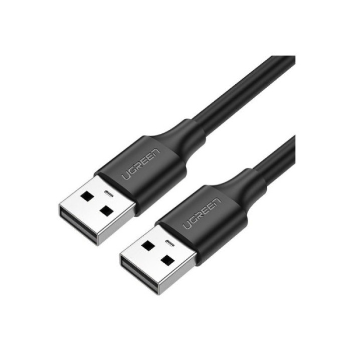 Дата кабель USB 2.0 AM/AM 1.0m black Ugreen (10309)
