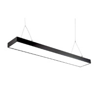 Світильник Євросвітло Sign-48 підвісний лінійний на тросах 48Вт 4200К чорний
