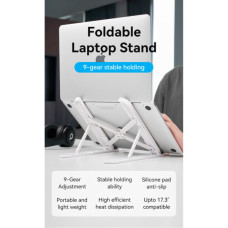 Підставка до ноутбука VENTION Laptop X-type Stand White ABS 83-170мм (KDNW0)