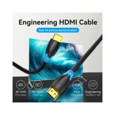 Кабель мультимедійний HDMI M to HDMI M 25.0m 1080p60Hz black Vention (AACBS)