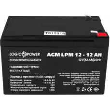 Батарея до ДБЖ LogicPower LPM 12В 12Ач (6550)