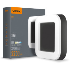 Світильник Videx LED ART IP65 квадратний 30W 5000K Black (VL-BHFS-305B)