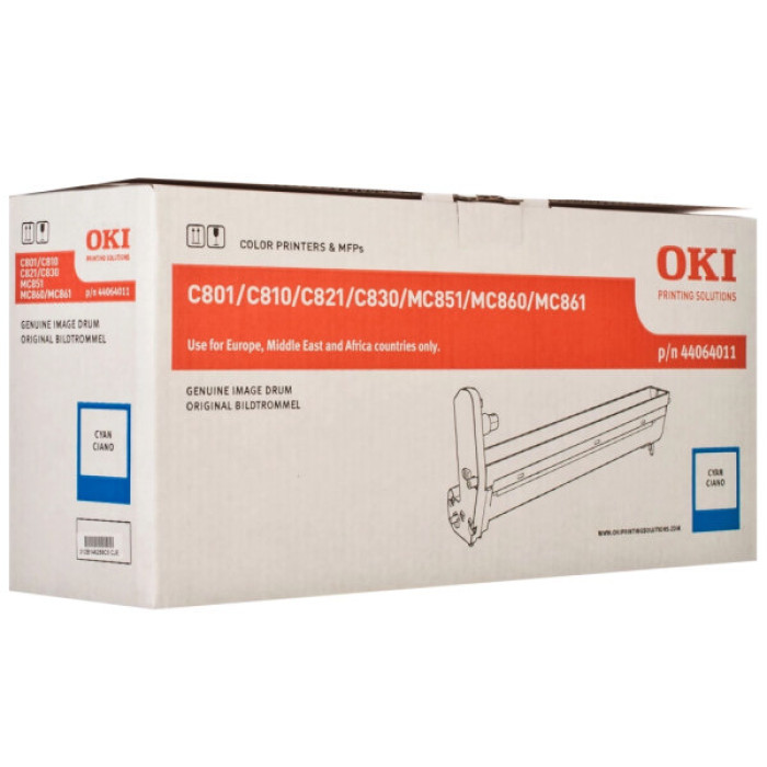Фотокондуктор OKI C810/830/MC860/C801/C821 Cyan (44064011)