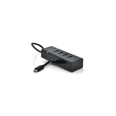 Концентратор Voltronic USB-C to 4xUSB 3.0 0.2m black (YT-TC3H4-B20/12940)