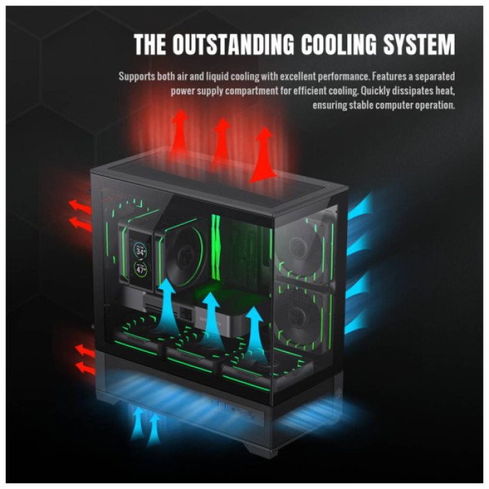 Корпус для ПК Gamemax VISTA 2 MB