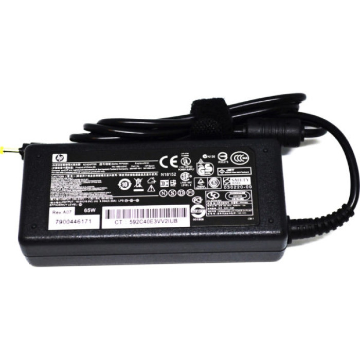 Блок живлення до ноутбуку AlSoft HP 65W 19.5V, 3.33A, 4.5/3.0 (A40299)