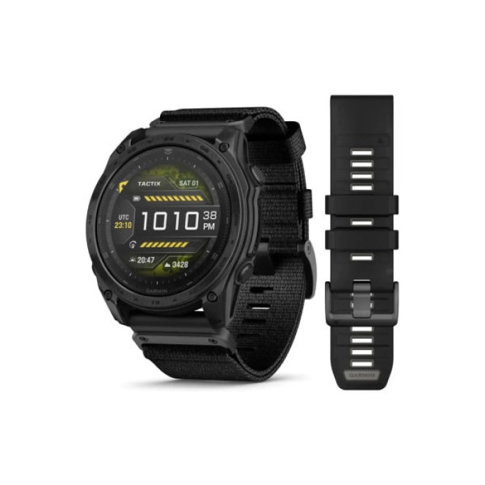 Смарт-годинник Garmin Tactix 8 Standard, AMOLED 51mm, GPS смарт-годинник (010-03406-01)