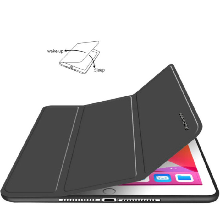 Чохол до планшета BeCover Tri Fold Soft TPU Silicone Apple iPad 10.9" 2022/24/11" 2025 Black (708518)