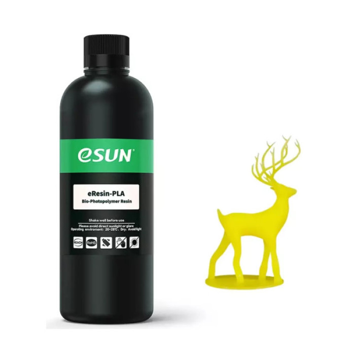 Фотополімерна смола eSUN eResin PLA UV/LCD Yellow 1kg (ERESIN-PLA-Y1000G)