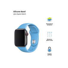 Ремінець до смарт-годинника Armorstandart Sport Band (3 Straps) для Apple Watch 42 (Series 11-10)/41/40/38 Light Blue (ARM51935)