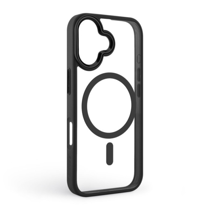 Чохол до мобільного телефона Armorstandart Unit MagCase Apple iPhone 17 Black + Orange Button Set (ARM90579)