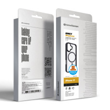 Чохол до мобільного телефона Armorstandart Unit MagCase Apple iPhone 17 Black + Orange Button Set (ARM90579)