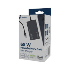 Блок живлення мережевий Gembird TYPE-C/PD/65W, 28W QC/4.0/4.0+/28W (NPA-AC-PDQC65-01)