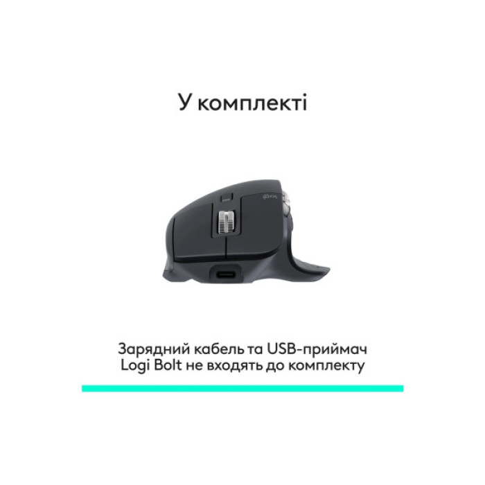 Мишка Logitech MX Master 3S Performance Bluetooth Graphite (910-007501)