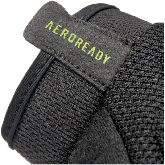 Рукавички для фітнесу Adidas Essential Training Gloves ADGB-15000GN чорний, зелений XS (885652027731)
