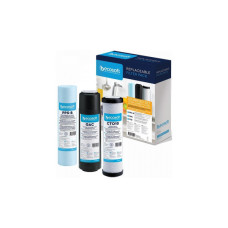 Картридж для фільтра глечика Ecosoft Комплект картриджів Ecosoft 1-2-3 покращений (2 вугільних ка (CHV3ECO)