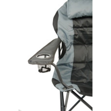 Крісло складане NeRest Рибак Трофей NR-35 чорне з сірим (4820211100629_1)