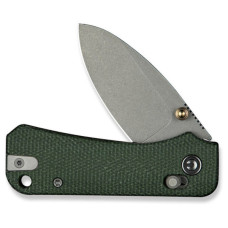 Ніж Civivi Baby Banter 2, Green Micarta, Stonewash (C23074-3)