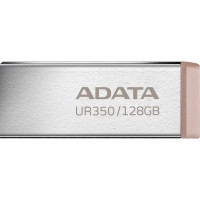 USB флеш накопичувач ADATA 128GB UR350 Silver/Beige USB 3.2 (UR350-128G-RSR/BG)