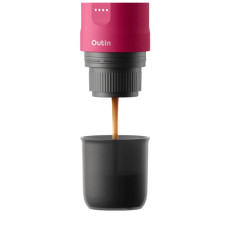 Кавоварка кемпінгова Outin Nano Espresso Machine OTEM-01 Crimson Red (OTEM-01-CR)