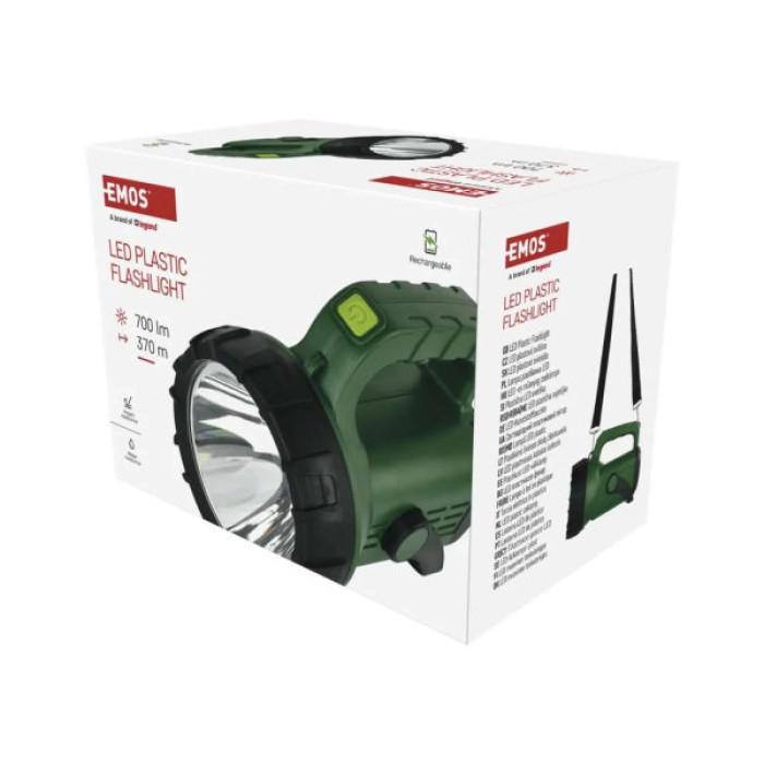 Ліхтар EMOS P2315 LED+ COB LED 700 лм 3600 мАг (P2315)