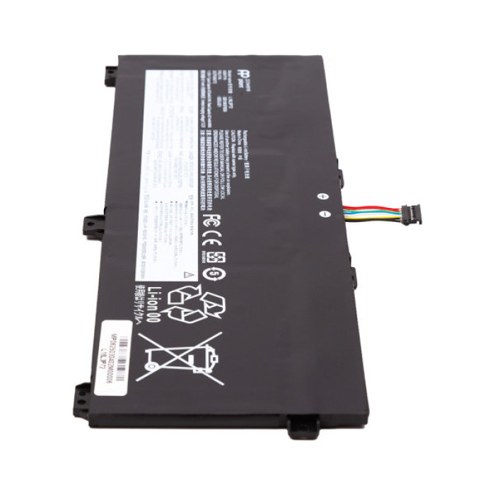 Акумулятор до ноутбука LENOVO ThinkPad X390 Yoga (L18M3P72) 11.55V 4211mAh PowerPlant (NB482672)