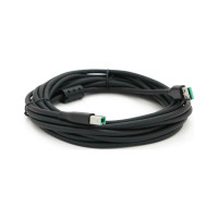 Кабель для принтера USB 2.0 AM/BM 5.0m ferrite black VEGGIEG (V-U207)