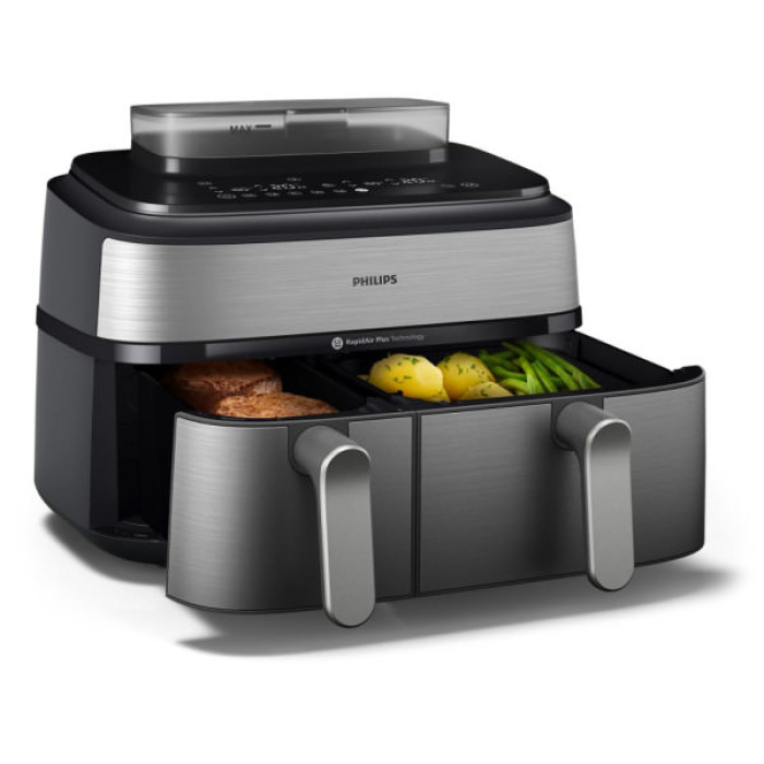 Мультипіч Philips Dual Basket Airfryer 5000 Series (NA555/00)