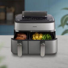 Мультипіч Philips Dual Basket Airfryer 5000 Series (NA555/00)