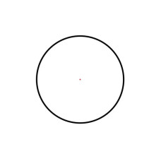 Коліматорний приціл Hawke Vantage 1x20 - Weaver 3 MOA Dot (12102)