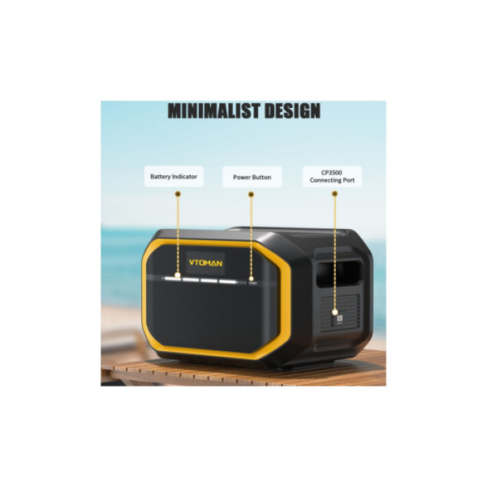 Додаткова батарея для зарядної станції Vtoman PB-81 1548Wh (FlashSpeed 1500 Battery)