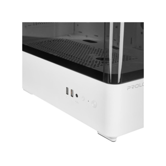 Корпус Prologix Lumi GM-01AW Glass White