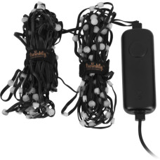 Гірлянда Twinkly Smart LED Dots Lights RGB 200 Gen II, IP44, 10м, прозорий (TWD200STP-BEU)